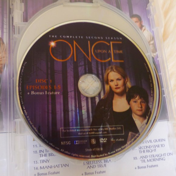 Once Upon A Time Complete Second Season DVD Series - Picture 3 of 5